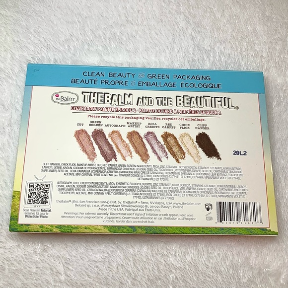The Balm Cosmetics The Balm and the Beautiful Ep 1 Palette New Clearance - Picture 3 of 4